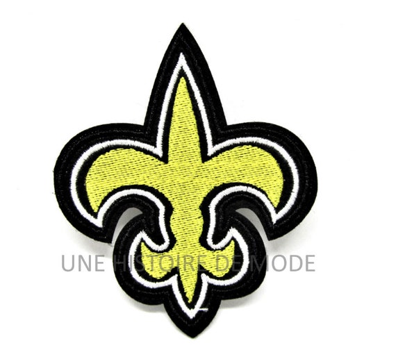 Patch Thermostickstick Fleur De Lys To Sew Or Iron 90 X 75 Mm