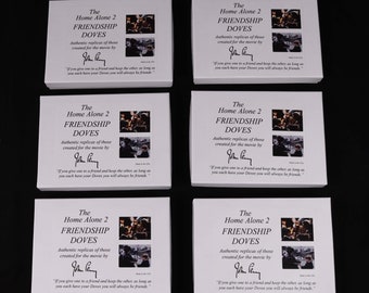 HOME ALONE DOVES 6 Pairs Authentic replicas of those in the movie by John Perry