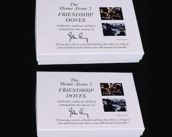 Home Alone Turtle Doves 2 Pairs Authentic Original by John Perry who made them for the movie