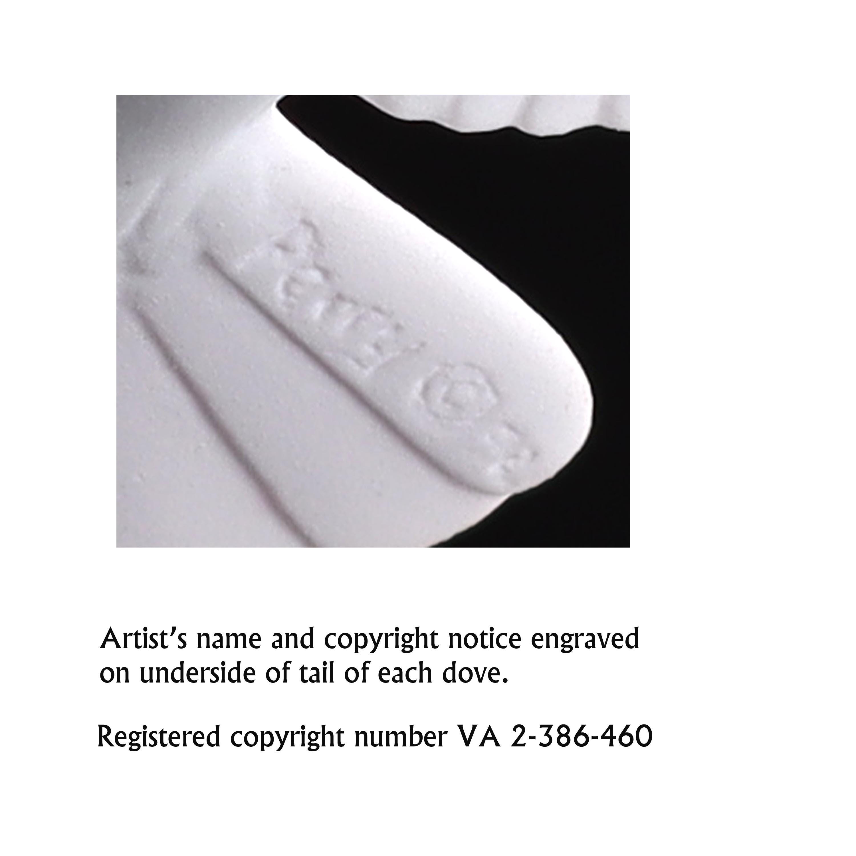 Home Alone 2 Dove Pair Authentic Replicas by John Perry Who Made