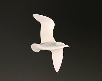 Seagull MOBILE Outdoors by John Perry 14 in wingspan Straightwing Soaring version sculpture