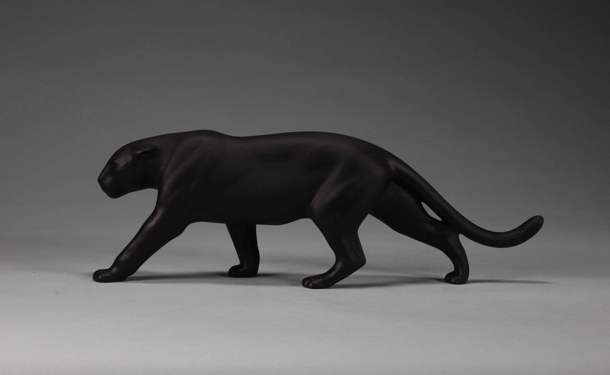 Panther Jaguar Black Sculpture Decor by John Perry Jaguar 12 Panther Jaguar Black Sculpture Decor by John Perry Jaguar 12
