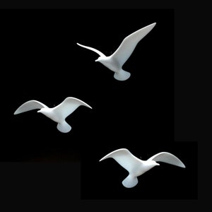 Seagull MOBILE  by John Perry Trio 9 inch wingspan Art