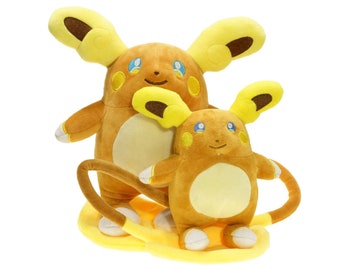 shiny alolan raichu plush