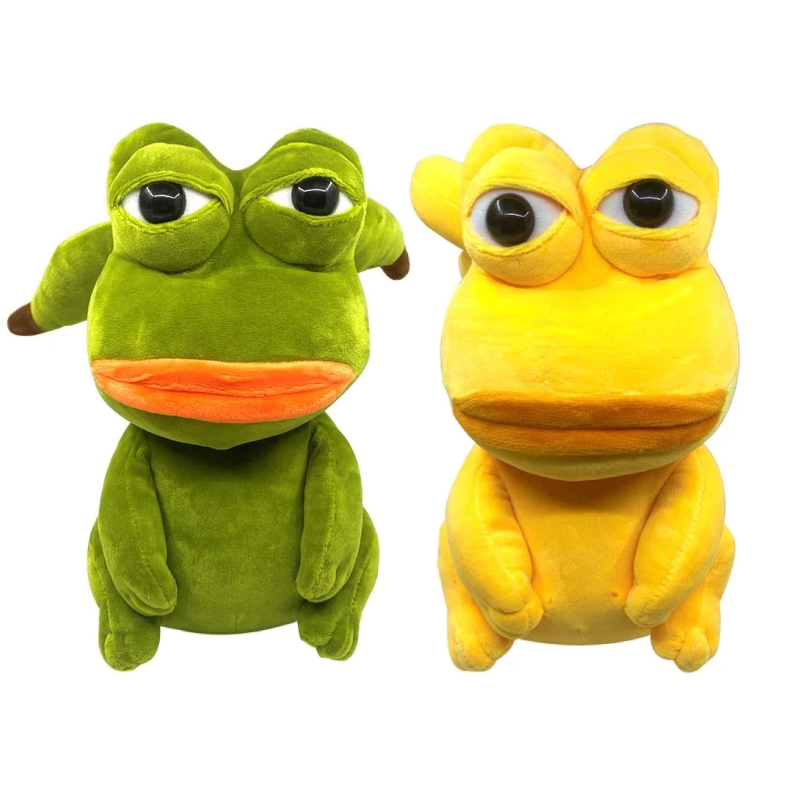 pepe the frog pikachu plush