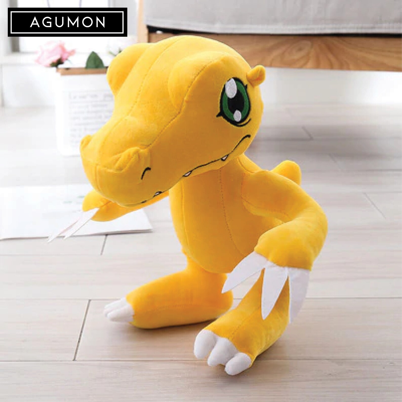Agumon Plush Gomamon Plush Gatomon Plush Palmon Plush | Etsy