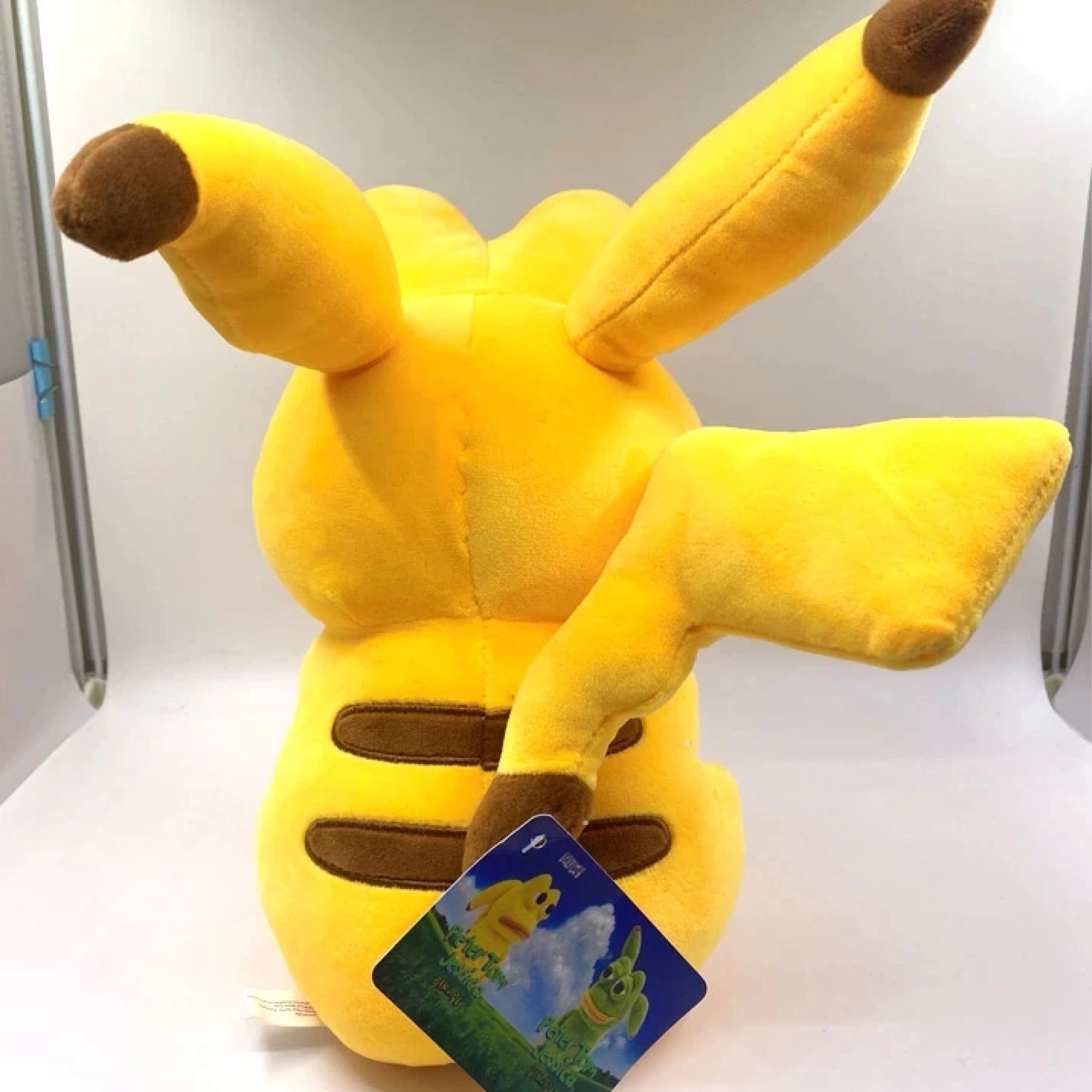 pepe the frog pikachu plush