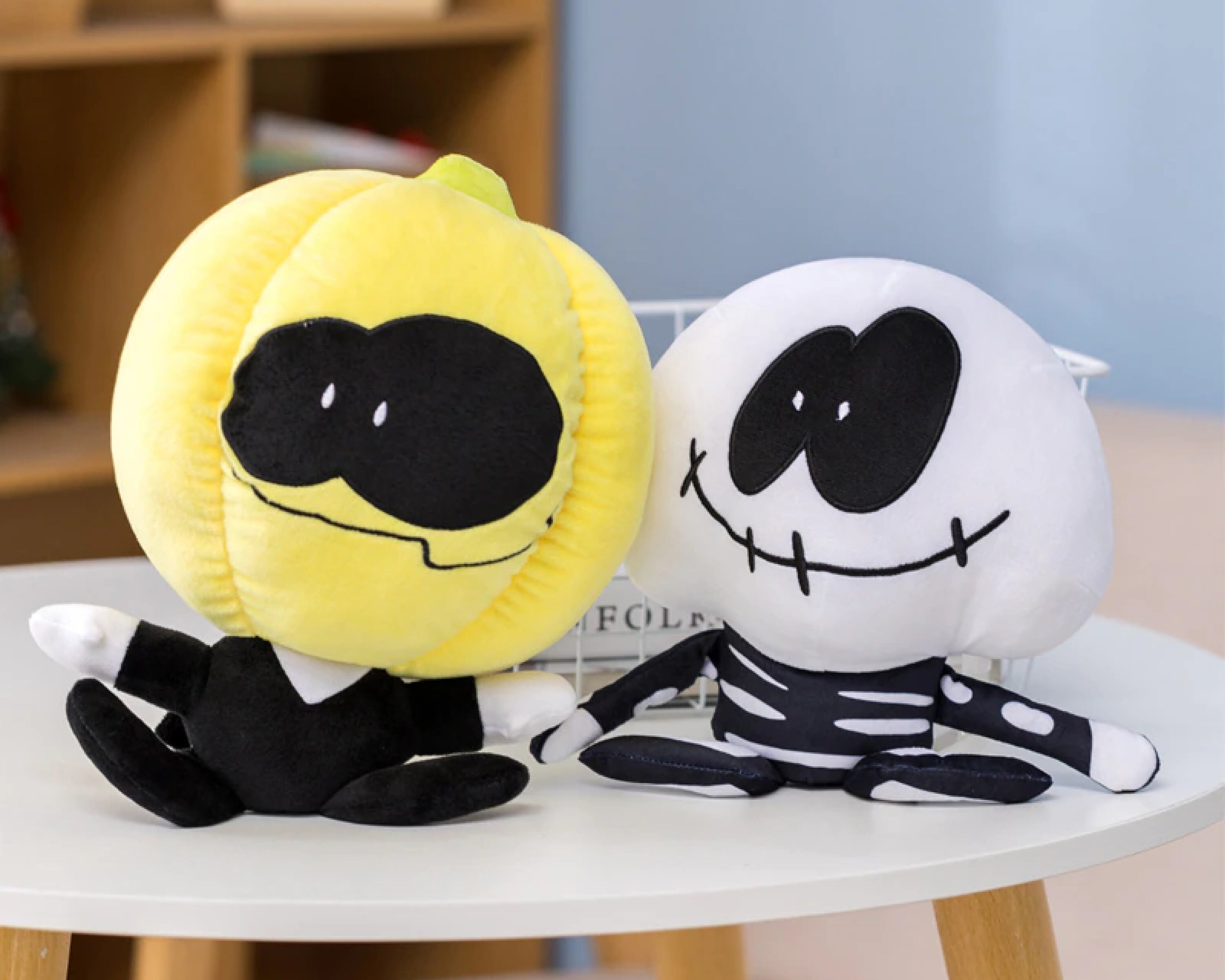 Friday Night Funkin Plushies Skid And Pump Spooky Month Skid And - Mobile Legends