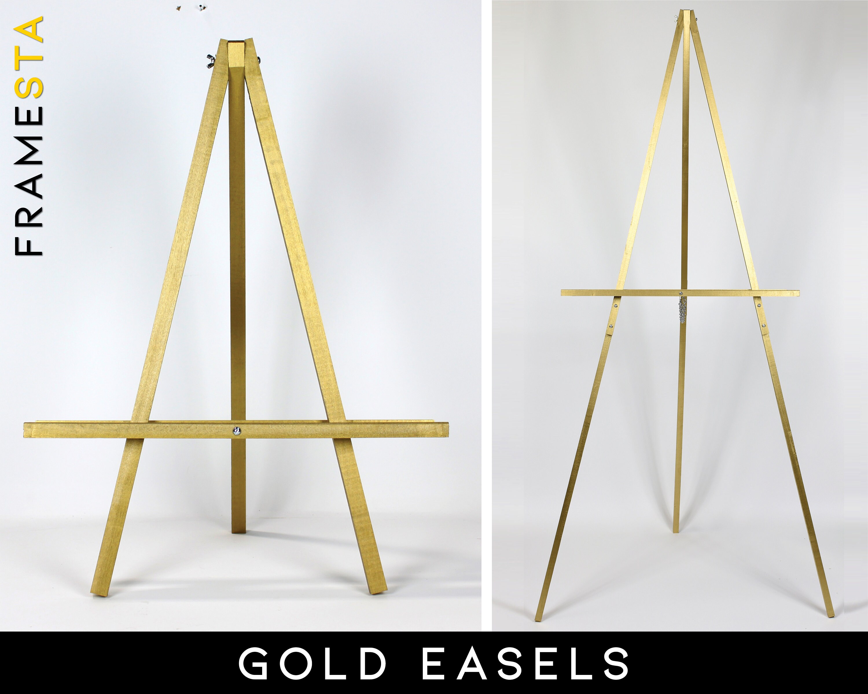 25 & 65 Wedding Sign Easels Etsy