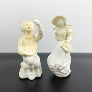 Set of 2 Avon collectible perfume bottles Jack Horner and Mary Mary Roses | Avon figural perfume bottles