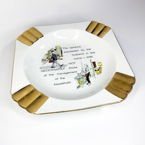 Westminster Fine China vintage ashtray with crown mark no. 692 rare design and condition retro ashtray retro home decor