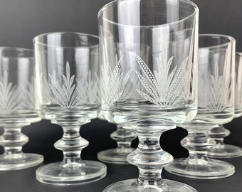 lavorato a mano wine glasses