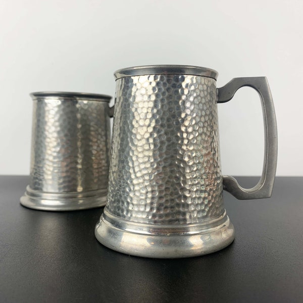 Pewter English Mug with Antler Handle main image 1