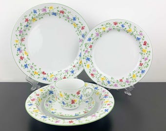 Vajilla floral Arzberg Cambridge: Rosenthal Alemania, multicolor