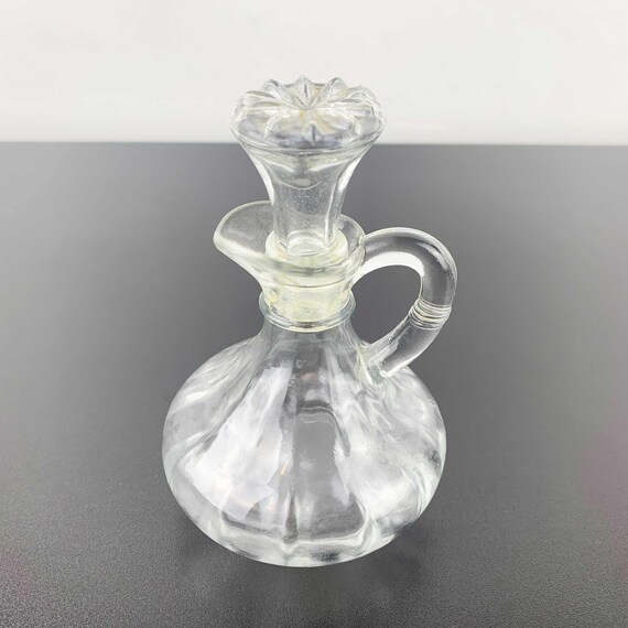 手に包まれたガラス瓶 ミッドセンチュリー ポストモダン ヴィンテージ