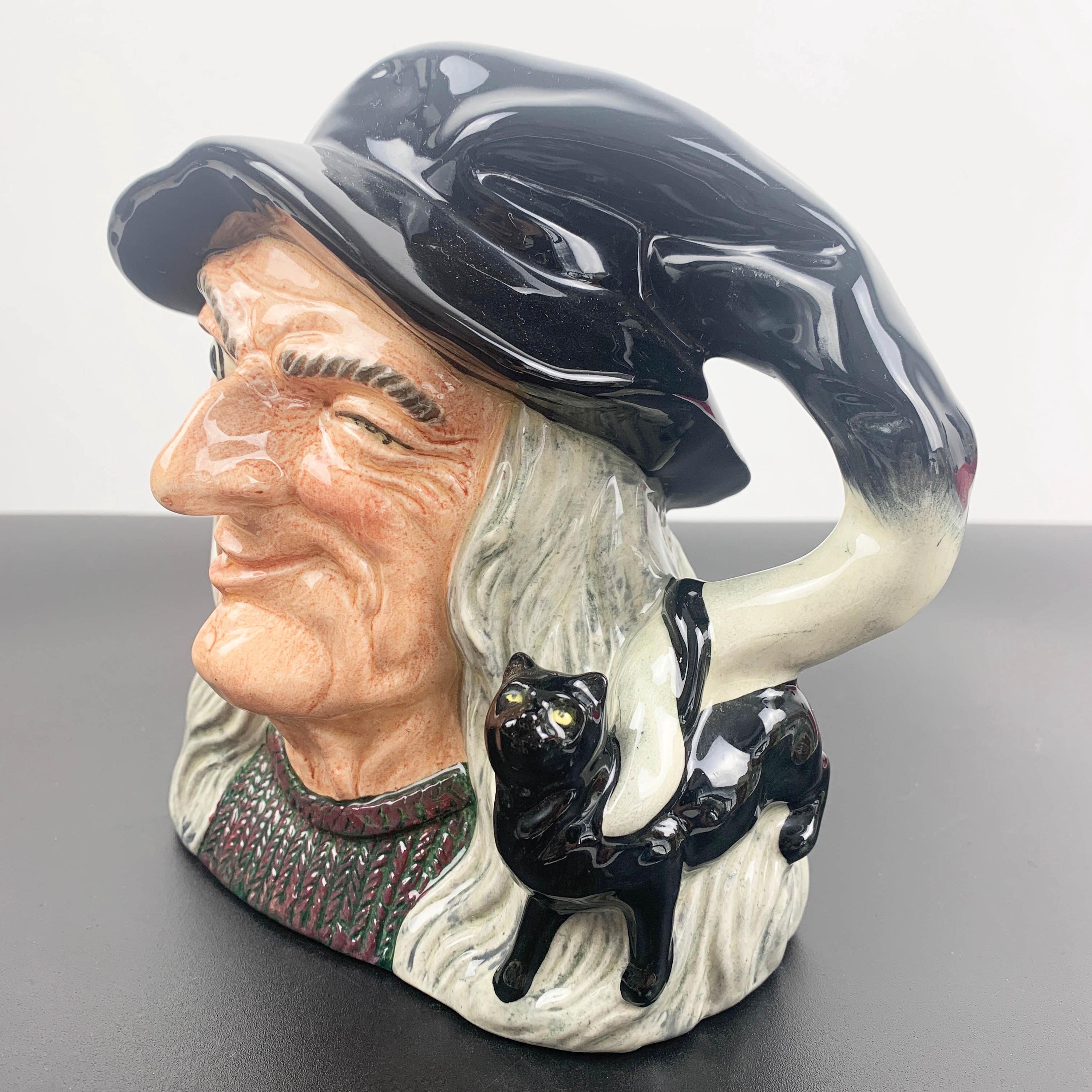 Royal Doulton Witch Character Jug D6893: Mystical Series  display picture 1