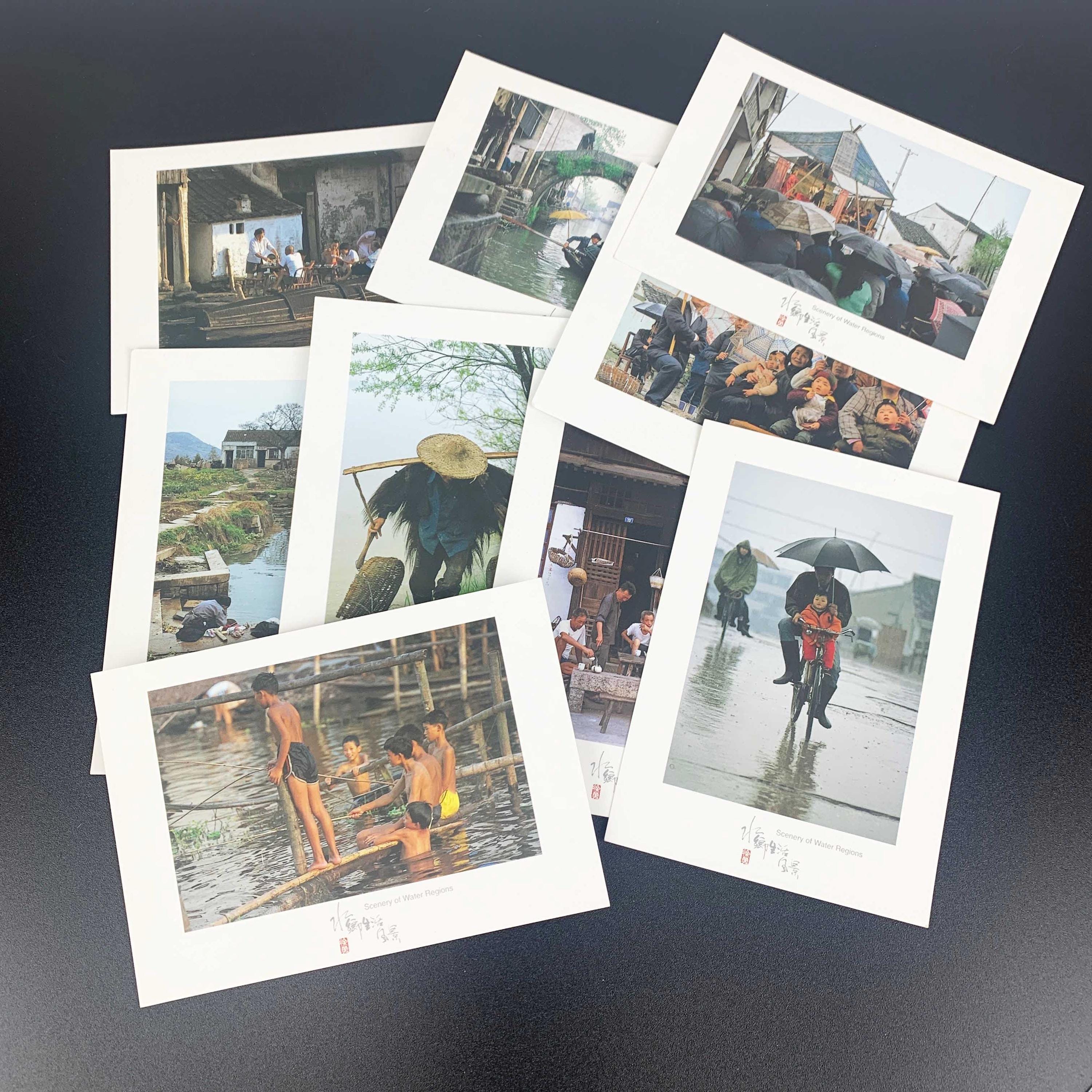 中国風景ポストカードセット：北京胡同と水郷（20枚） - Etsy 日本