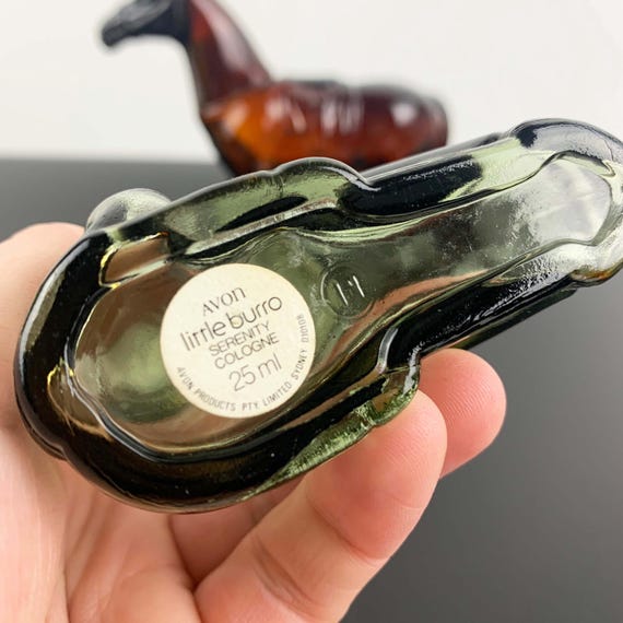 エイボンのコレクターズアイテム香水瓶：馬と小さなロバ - Etsy 日本