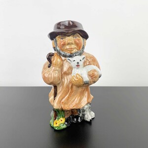 Roy Kirkham Staffordshire Pottery Shepherd Toby Jug