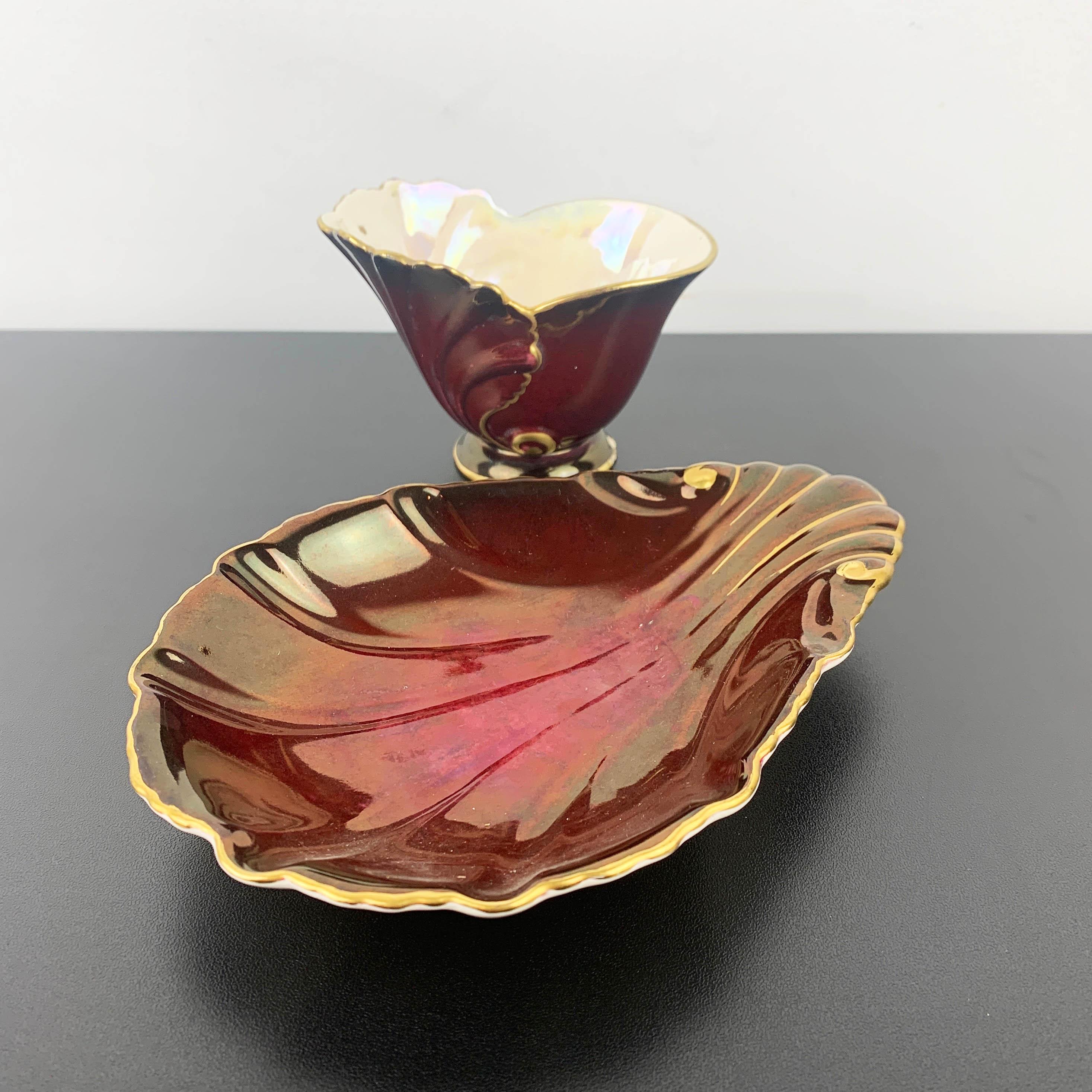 1950年代 人気のCarlton ware バターカップ 割れ、かけなし 1950年代 人気のCarlton ware バターカップ 割れ、かけなし
