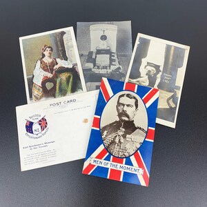WW1 postcard collection 1914 | Lord Kitchener postcard | WW1 ANZAC camped at Egypt postcard | WW1 memorabilia