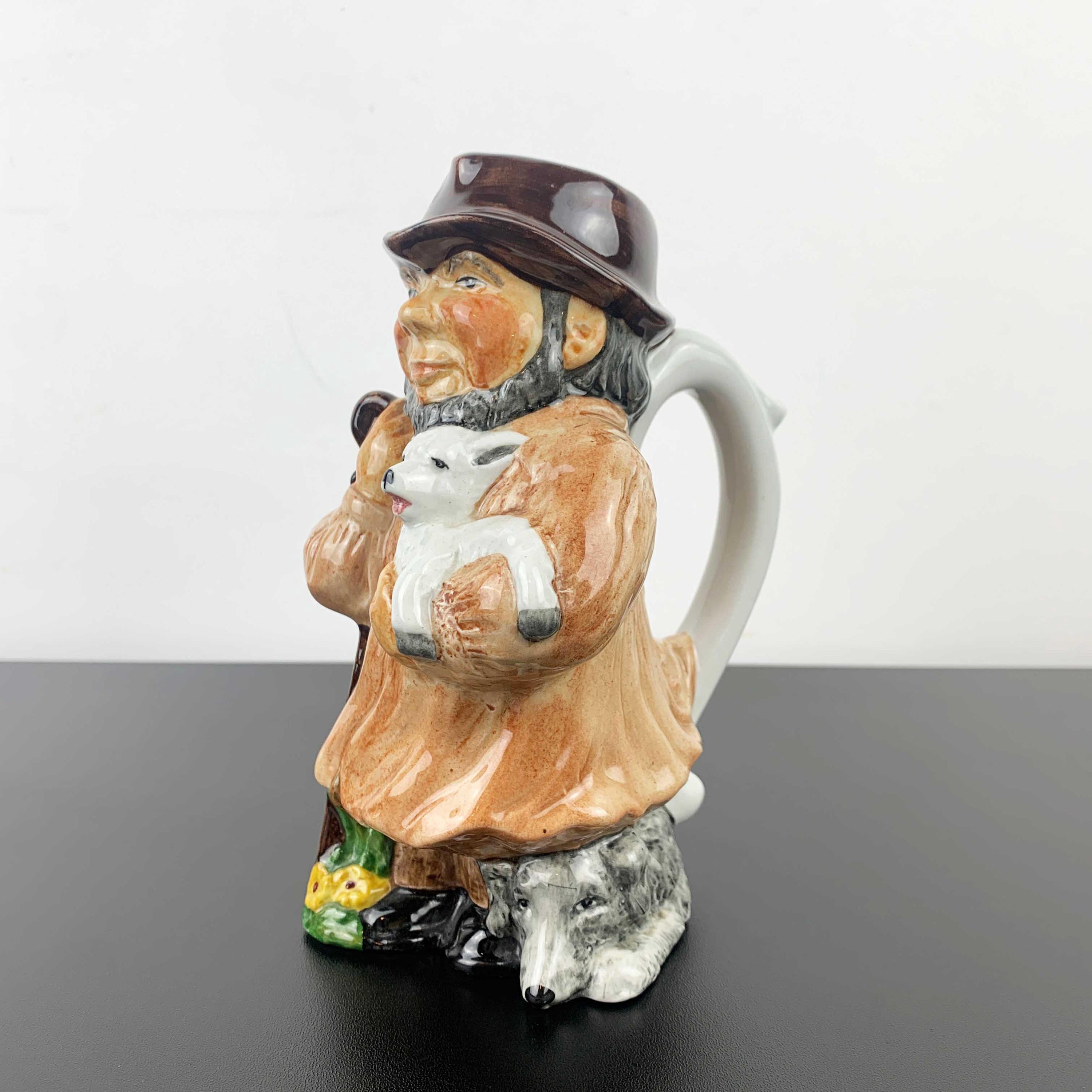 Roy Kirkham Staffordshire Pottery Shepherd Toby Jug - Etsy