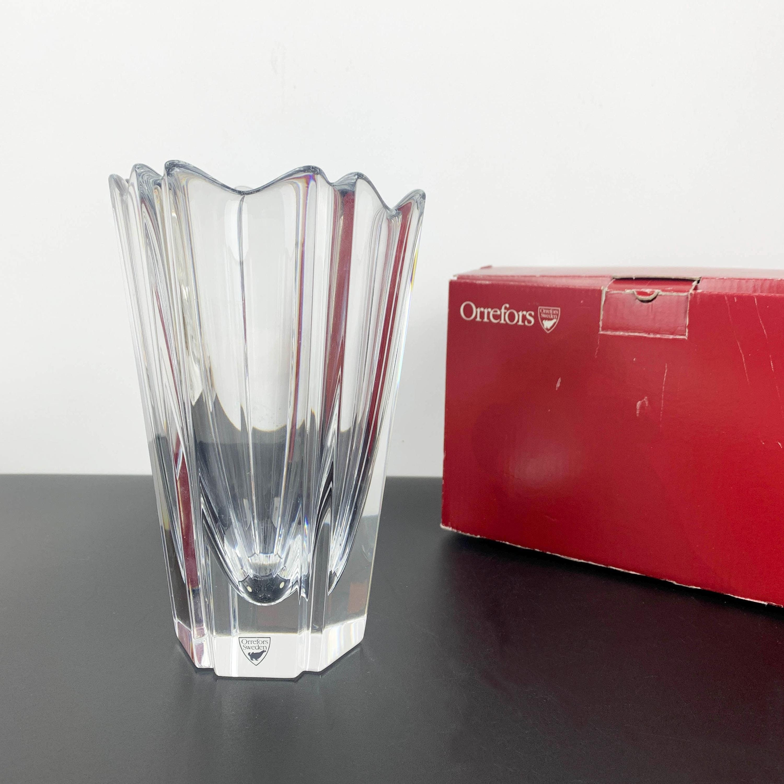 Orrefors vase - Etsy 日本