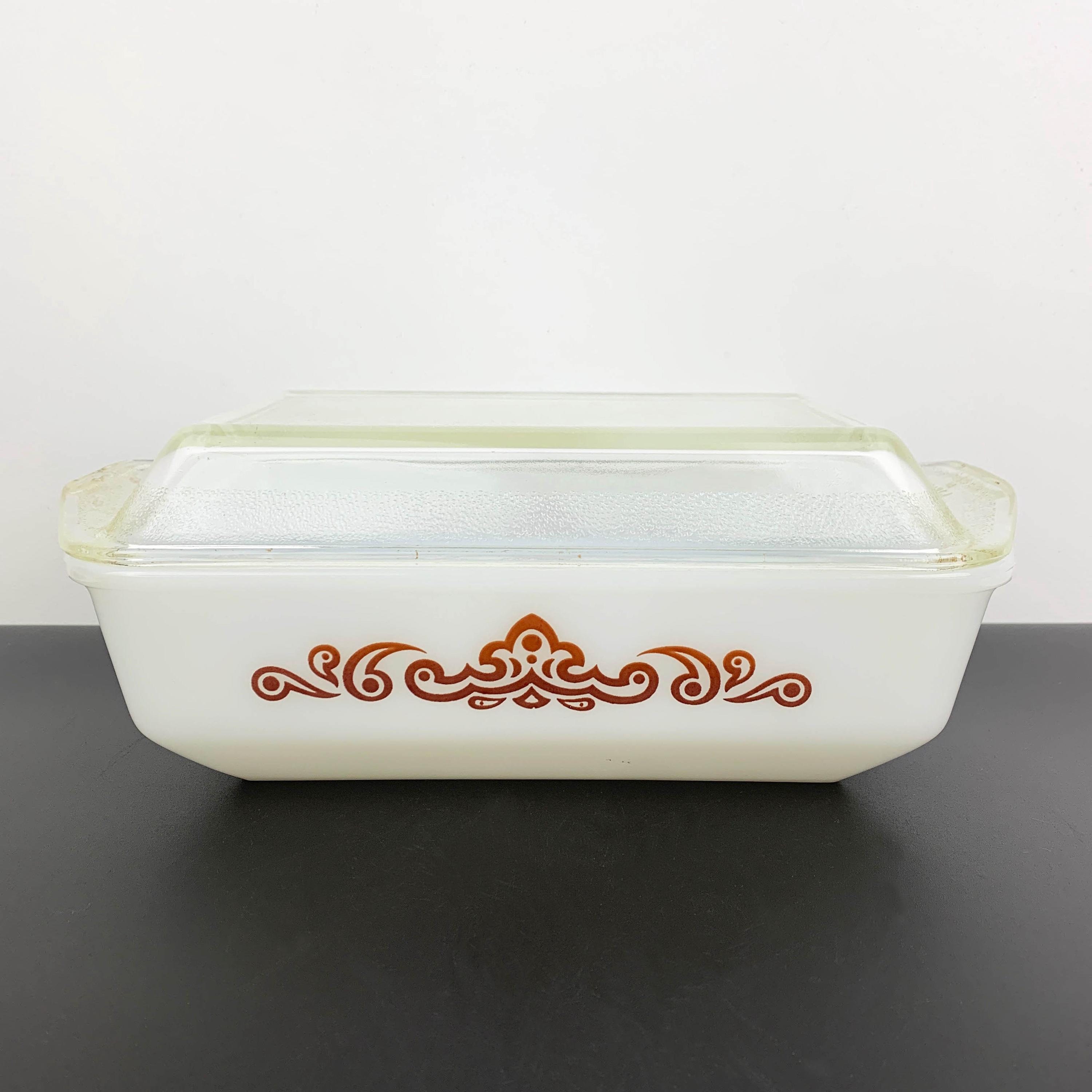 Vintage Pyrex Royal Garland Casserole Dish With Lid - Australian ...