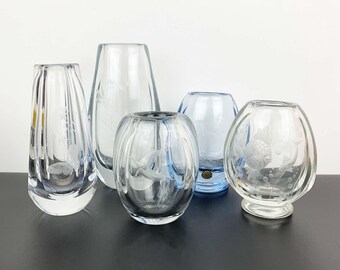 ヴィンテージ コスタ スウェーデン ピエロの花瓶 - Etsy 日本