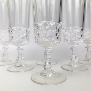 Cristal D'Arques Durand Diamond Champagnergläser | Kristall Sektglas | feiner Kristall | französischer vintage Kristall | elegante Sektflöte