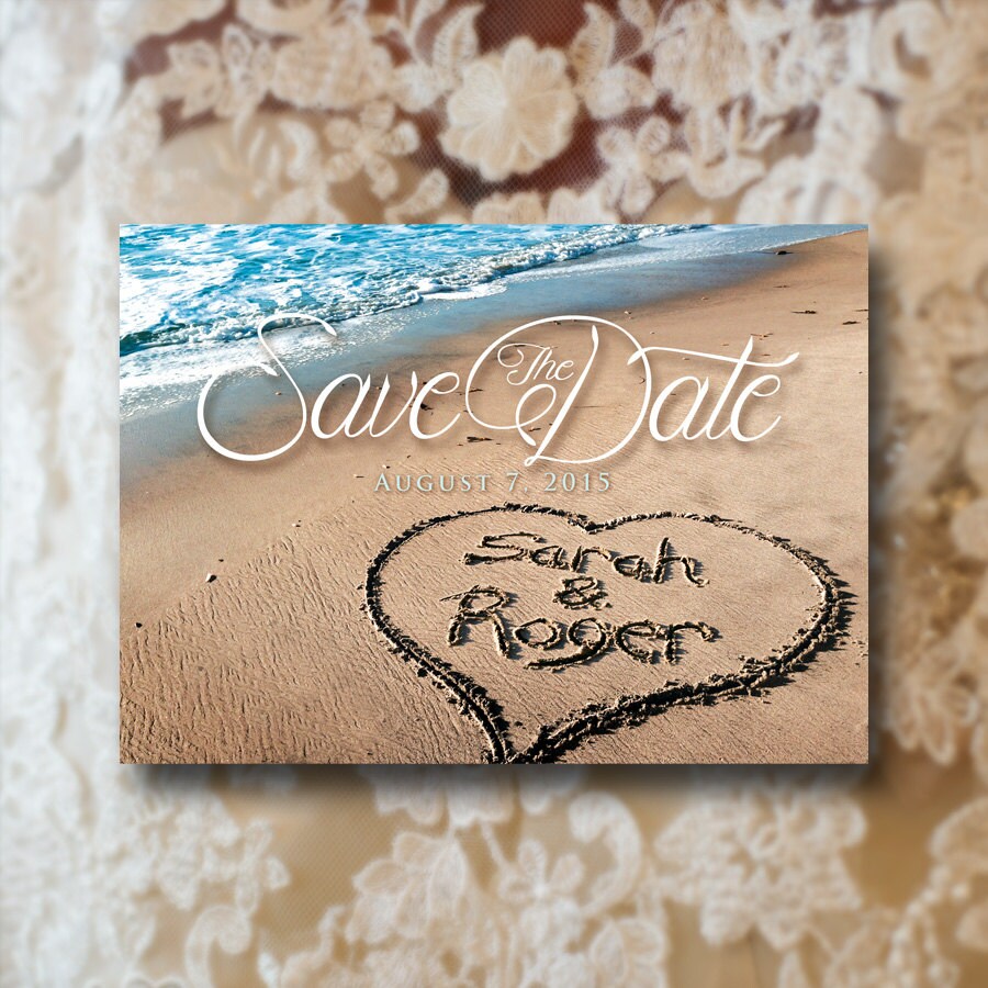 Save the Date 5x7 card. DIGITAL FILE listing is