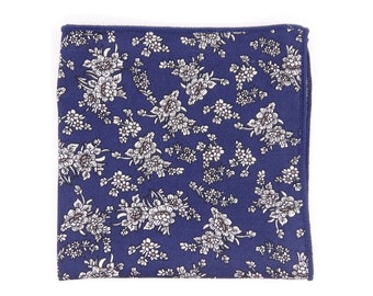 OZIAS Floral Pocket Square| Mytieshop | Wedding ideas | Groom | Groomsmen | Prom | Floral print | Suit and Tie accessories