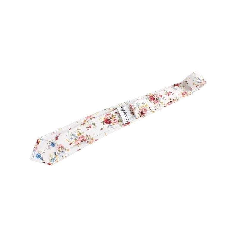 BENJAMIN Floral Skinny Tie 2.36" - Mytieshop - {{ product.description }}