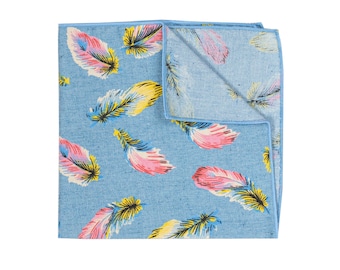 SOPHIE Floral Pocket Square| Mytieshop | Wedding ideas | Groom | Groomsmen | Prom | Floral print | Suit and Tie accessories