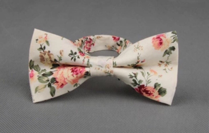 Floral pre tied Bow Tie Bowtie Floral tie EMMETT Men/'s Floral Pre-Tied Bow tie Tie Bow Tie Flower Tie Groom | Wedding bow tie