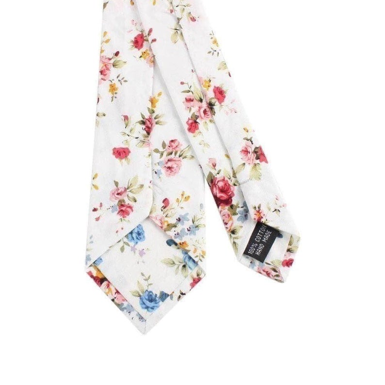 BENJAMIN Floral Skinny Tie 2.36" - Mytieshop - {{ product.description }}