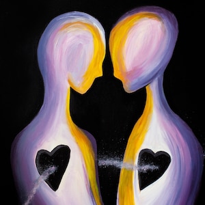 Hart tot hart - A5 Giclee-kunstkaart