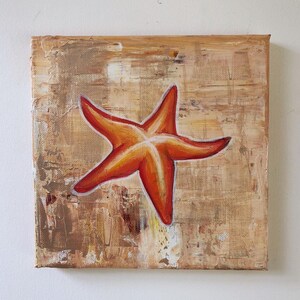 Starfish mini canvas