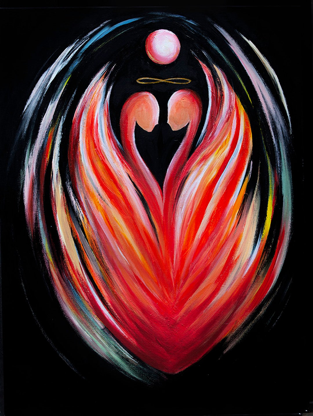 Phoenix Awakening Twin Flame Art Digital Download Etsy