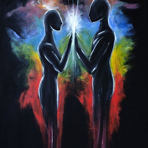 Chakra&#39;s - A5 Giclée fine art-kaart