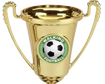 SPORTS CUP TROPHY EMBLEM SHIELD IRON ON APPLIQUE MOTIF PATCH