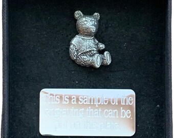 APC110 Antique Silver Finish Friends Forever with Tassel and Teddy Bear PlannerTN Charm