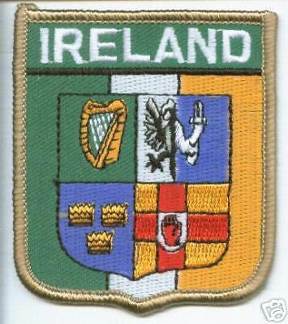 Ireland Four Provinces & Flag World Embroidered Patch A225 | Etsy