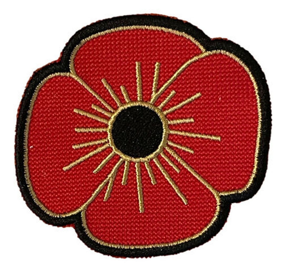 Lest We Forget Sign Red Poppy Day Plaque British Military Soldier Silhouette Outdoor Metal Wall Art Garden Ornaments Remembrance Décor Gift - Foto 8