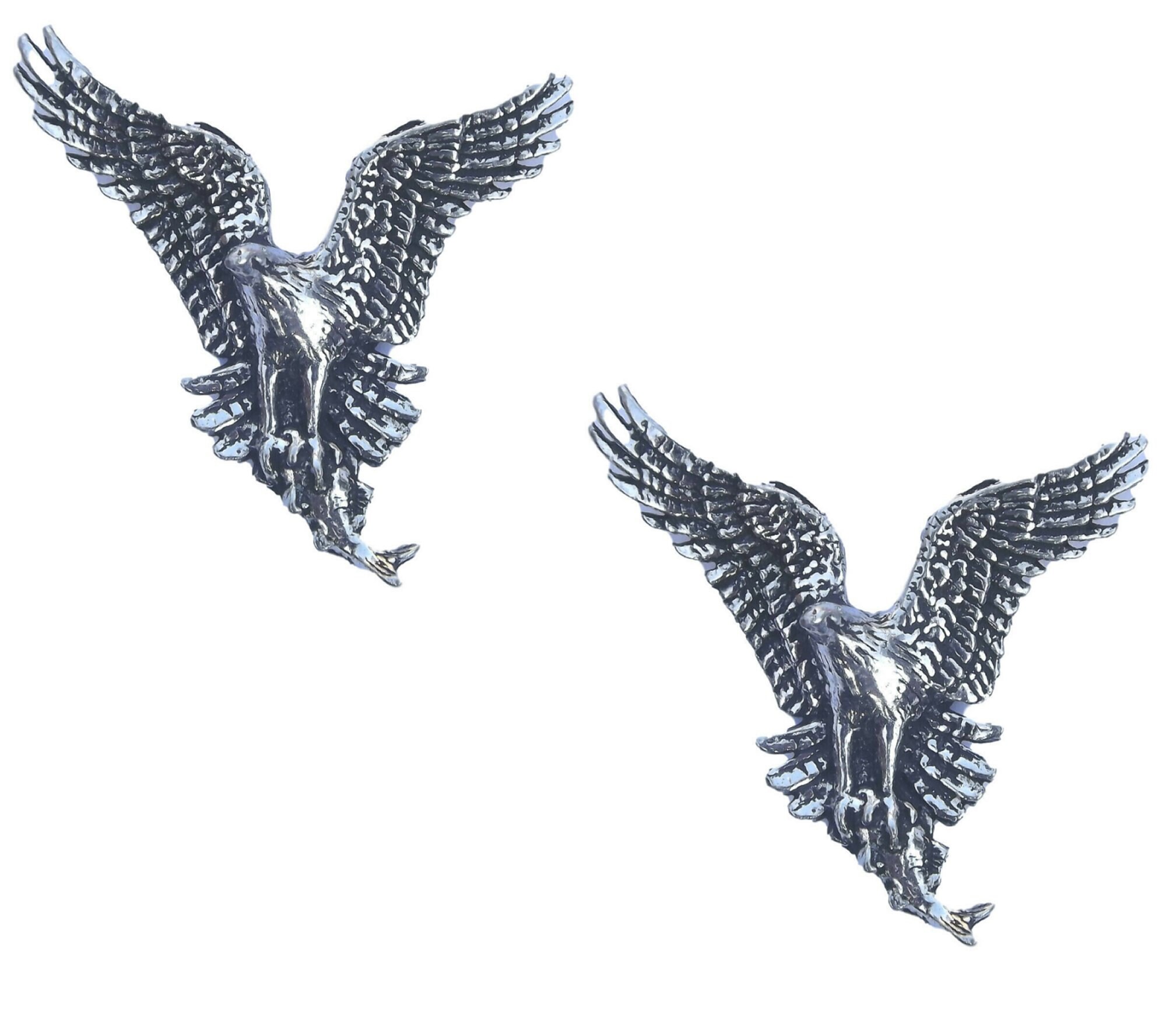 Osprey And Fish Lapel Pin Badge Handcrafted From Lead Free English Pewter LP1692 Osprey And Fish Lapel Pin Badge Handcrafted From Lead Free English Pewter LP1692