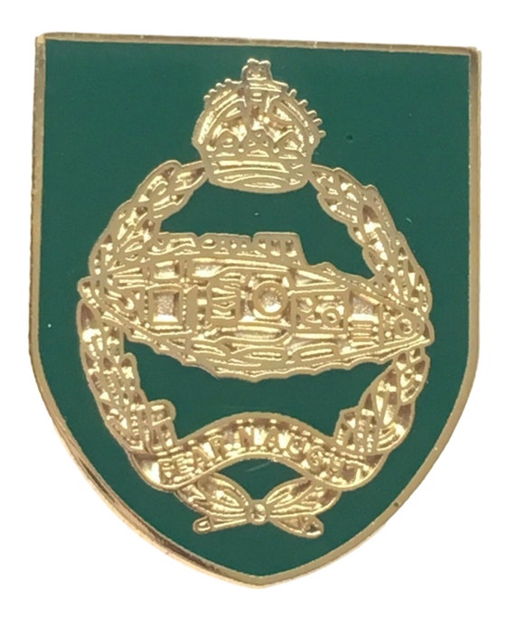 HM Armed Forces Royal Tank Regiment Veteran lapel pin badge . HM Armed Forces Royal Tank Regiment Veteran lapel pin badge .