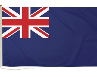100% Polyester With Eyelets Australia White Ensign Navy Flag 5 x 3 FT 100% Polyester With Eyelets Australia White Ensign Navy Flag 5 x 3 FT