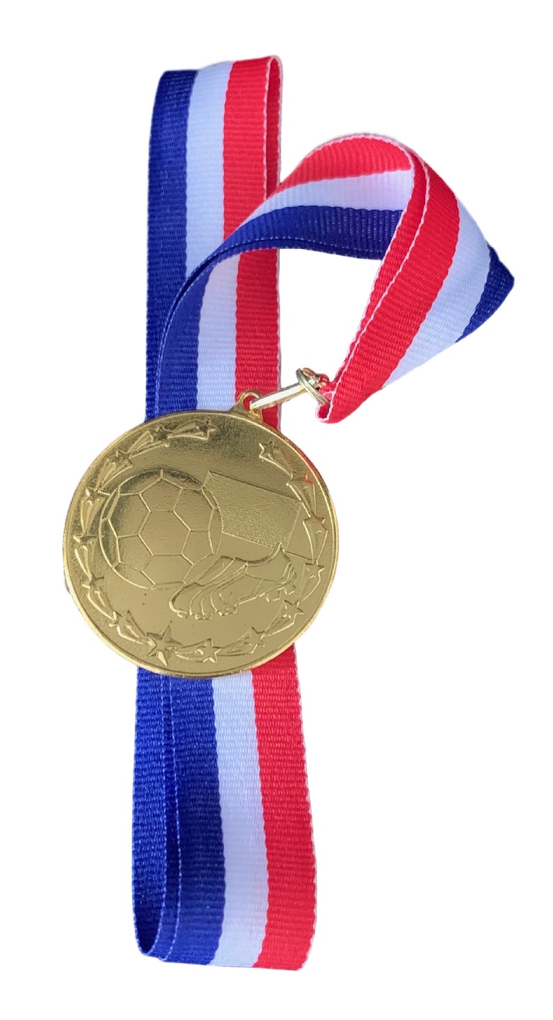 T Ball /& Net Gold Medal and Ribbon ENGRAVED FREE 50 x Personalised Football Boot