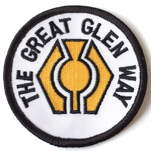 The Great Glen Way Scotland Embroidered Patch (A302)