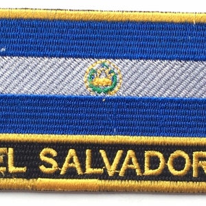 El Salvador bestickt Aufnäher oder Aufnäher Abzeichen